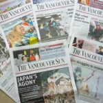 新聞に東日本大震災のニュース